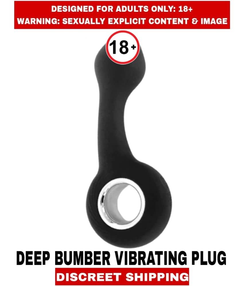 ADULT SEX TOYS DEEP BUMBER ANAL STIMULATION VIBRATING PLUG For UNSEX