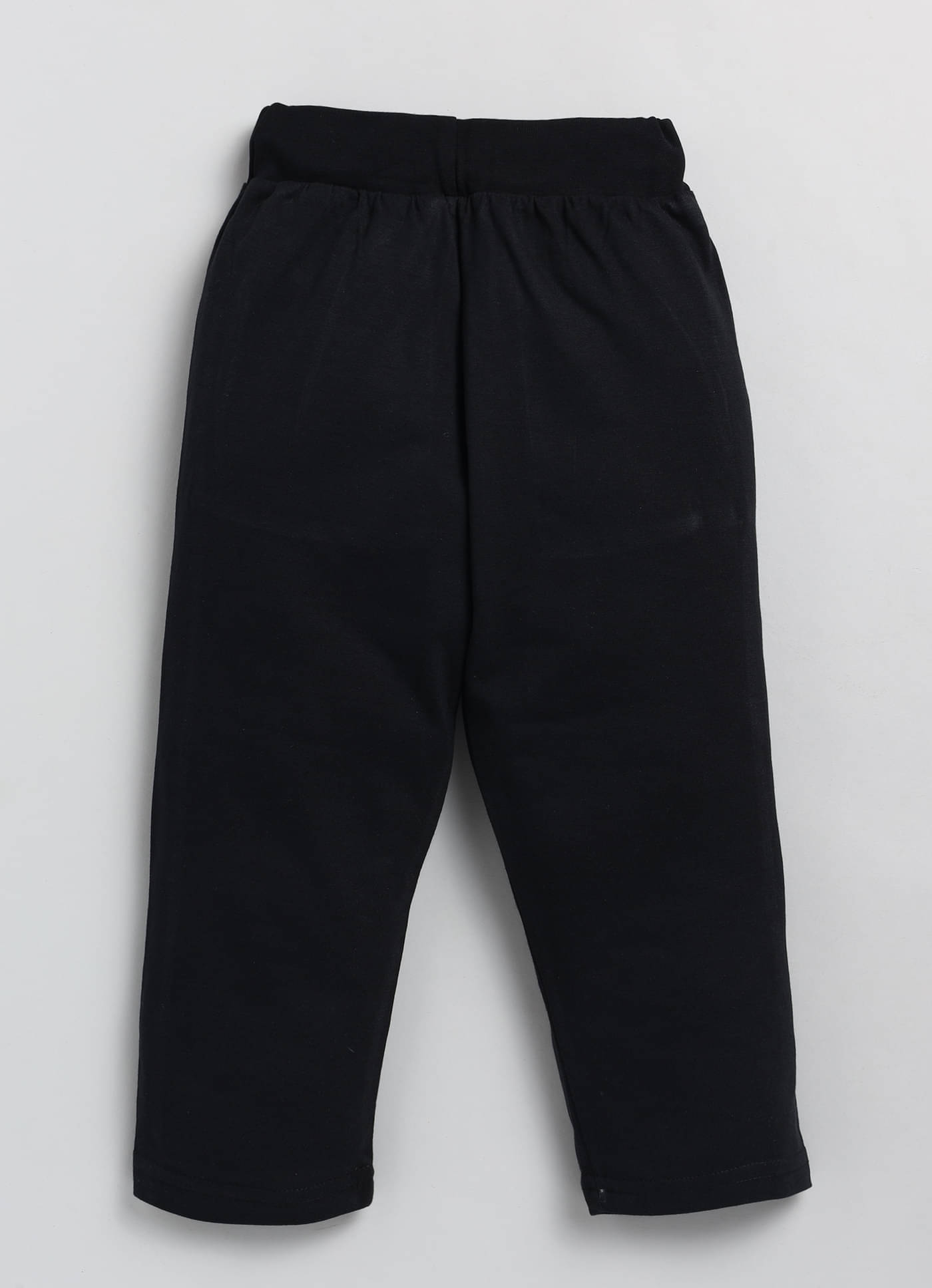     			CUTOPIES Pack of 1 Boys Cotton Blend Trackpant ( Black )