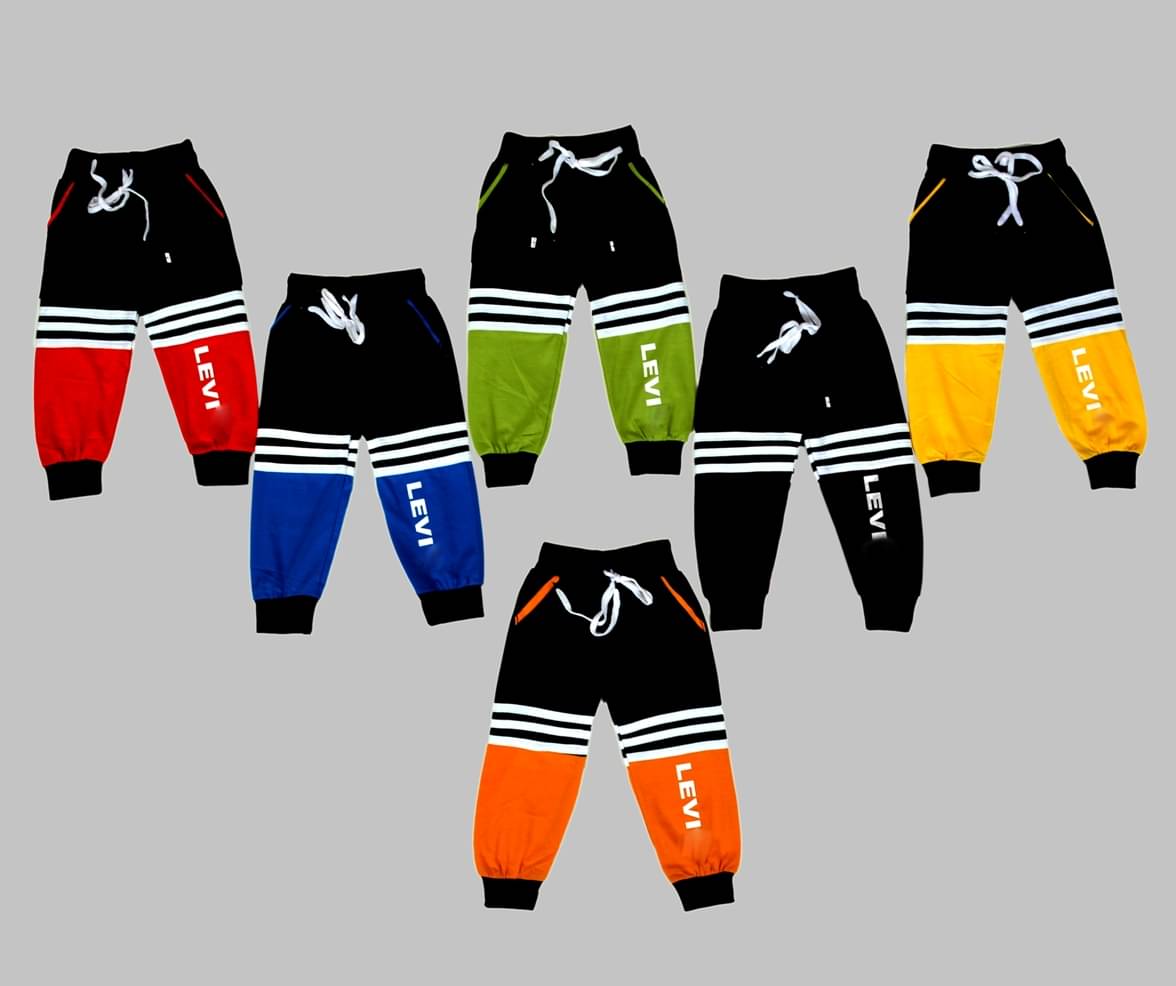     			DIAMOND EXPORTER Pack of 6 Boys Cotton Blend Trackpant ( Multi Color )