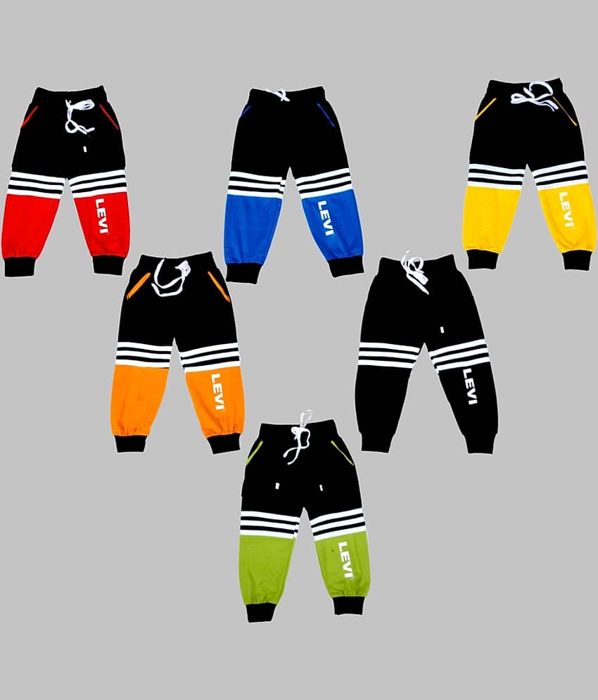 DIAMOND EXPORTER Pack of 6 Boys Cotton Blend Trackpant ( Multicolor ) - Track Pants | Buy online on ZillyBuy