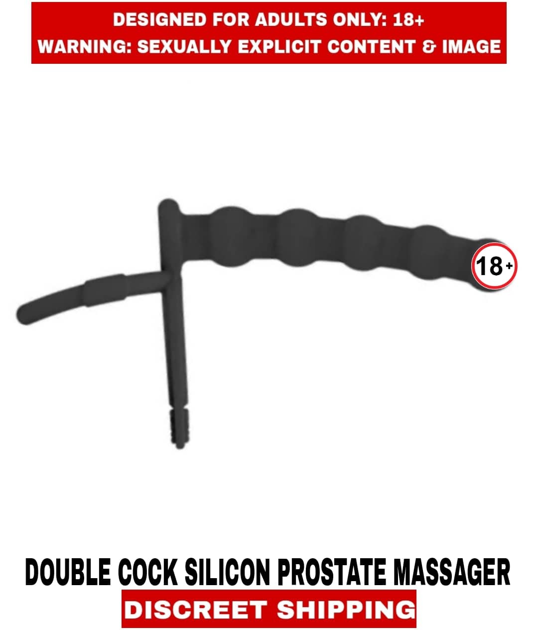 MALE ADULT SEX TOYS DOUBLE COCK Dildo DONG Penis COCK RING STRAP ON ANAL TOYS For Men