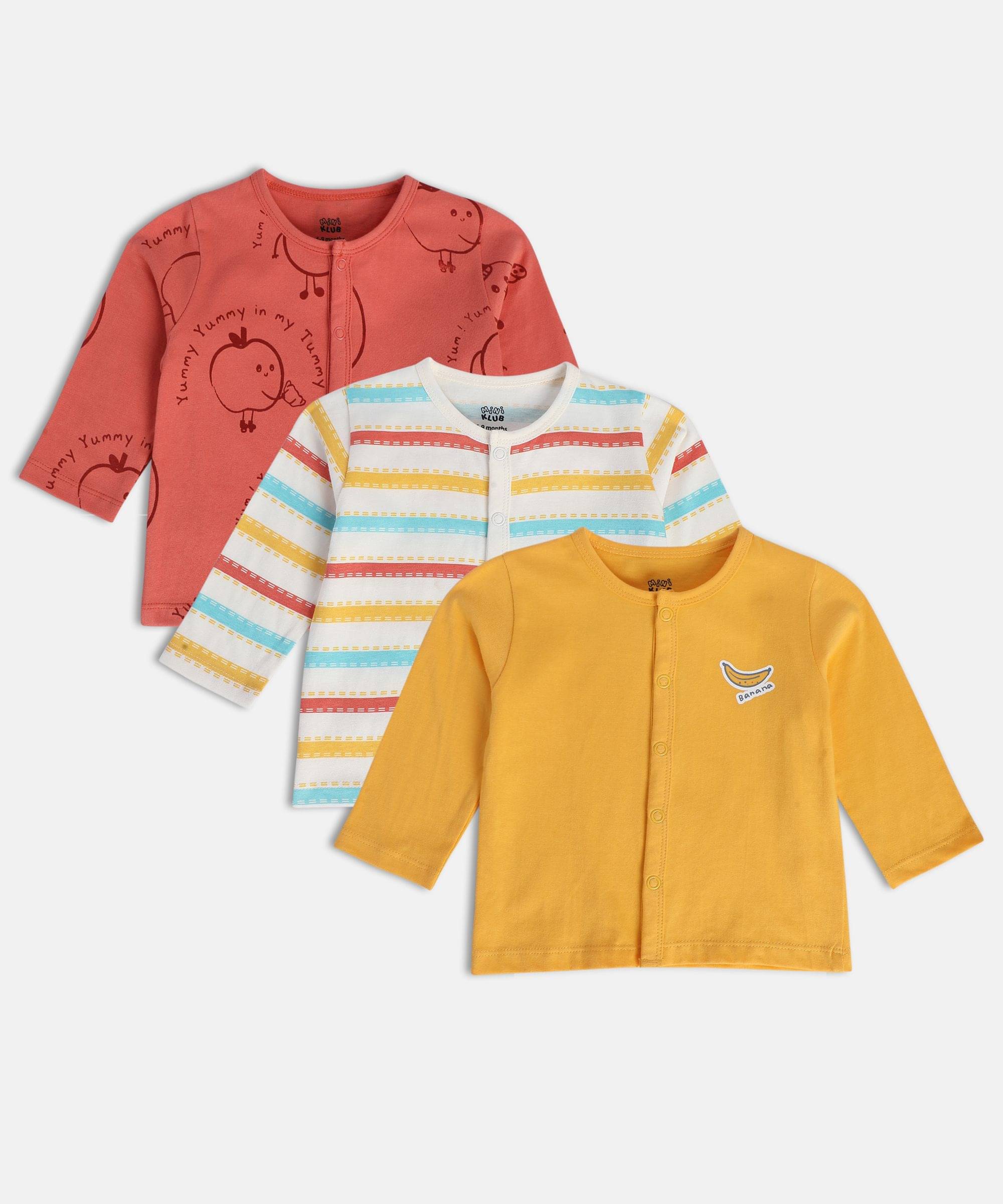     			MINI KLUB Pack of 1 Baby Boys Cotton Shirt ( Multi )