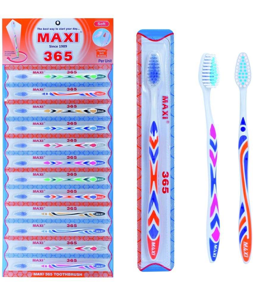     			Maxi 365 Soft Toothbrush(Pack Of 12)