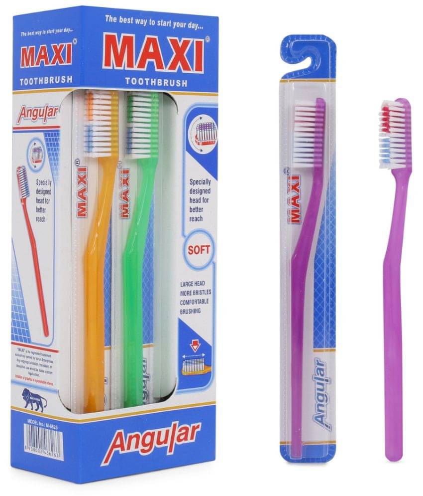     			Maxi Angular Soft Toothbrush(Pack Of 12)