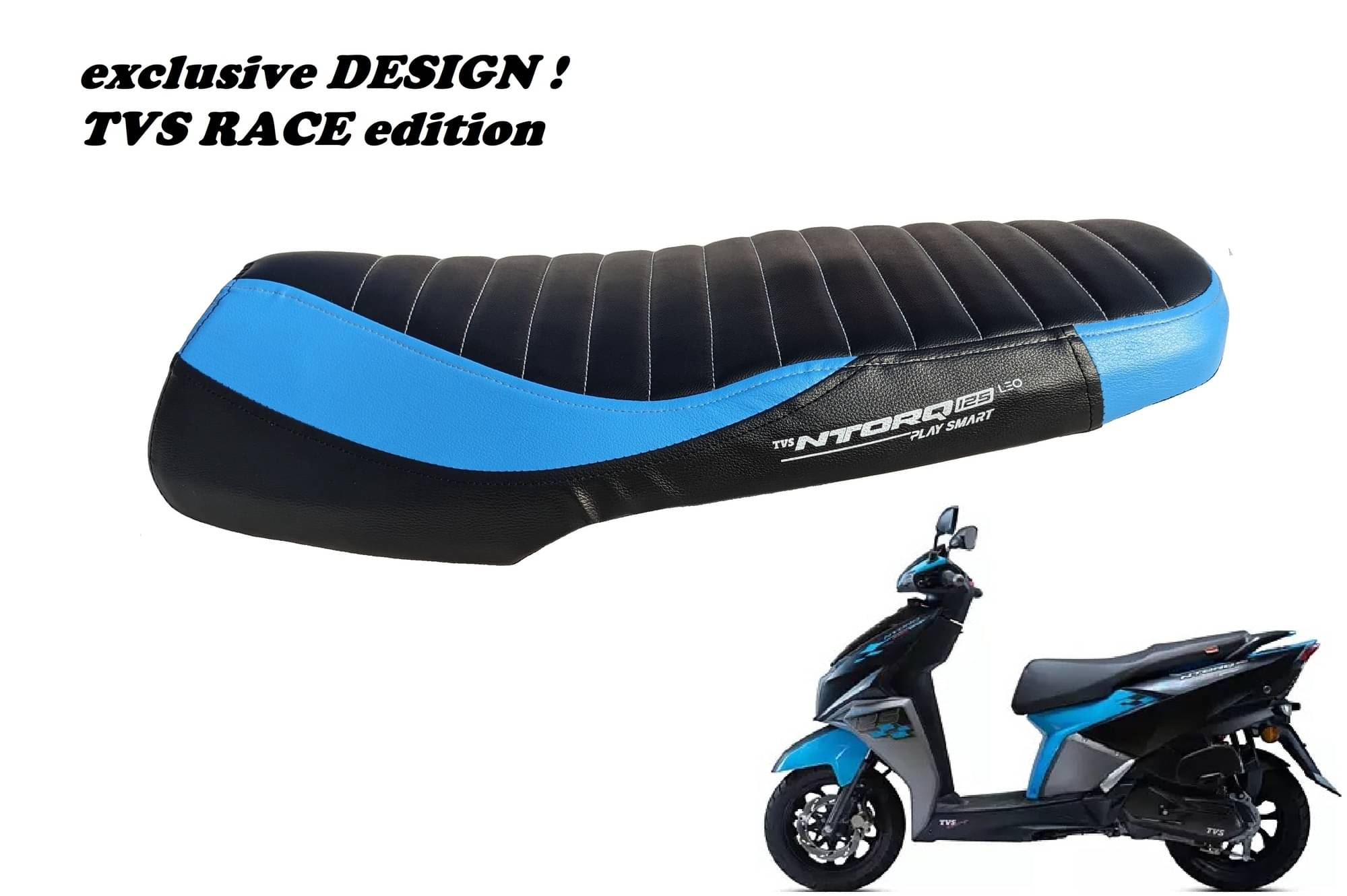     			TVS NTORQ 125 RACE EDITION SCOOTY SEAT COVER
