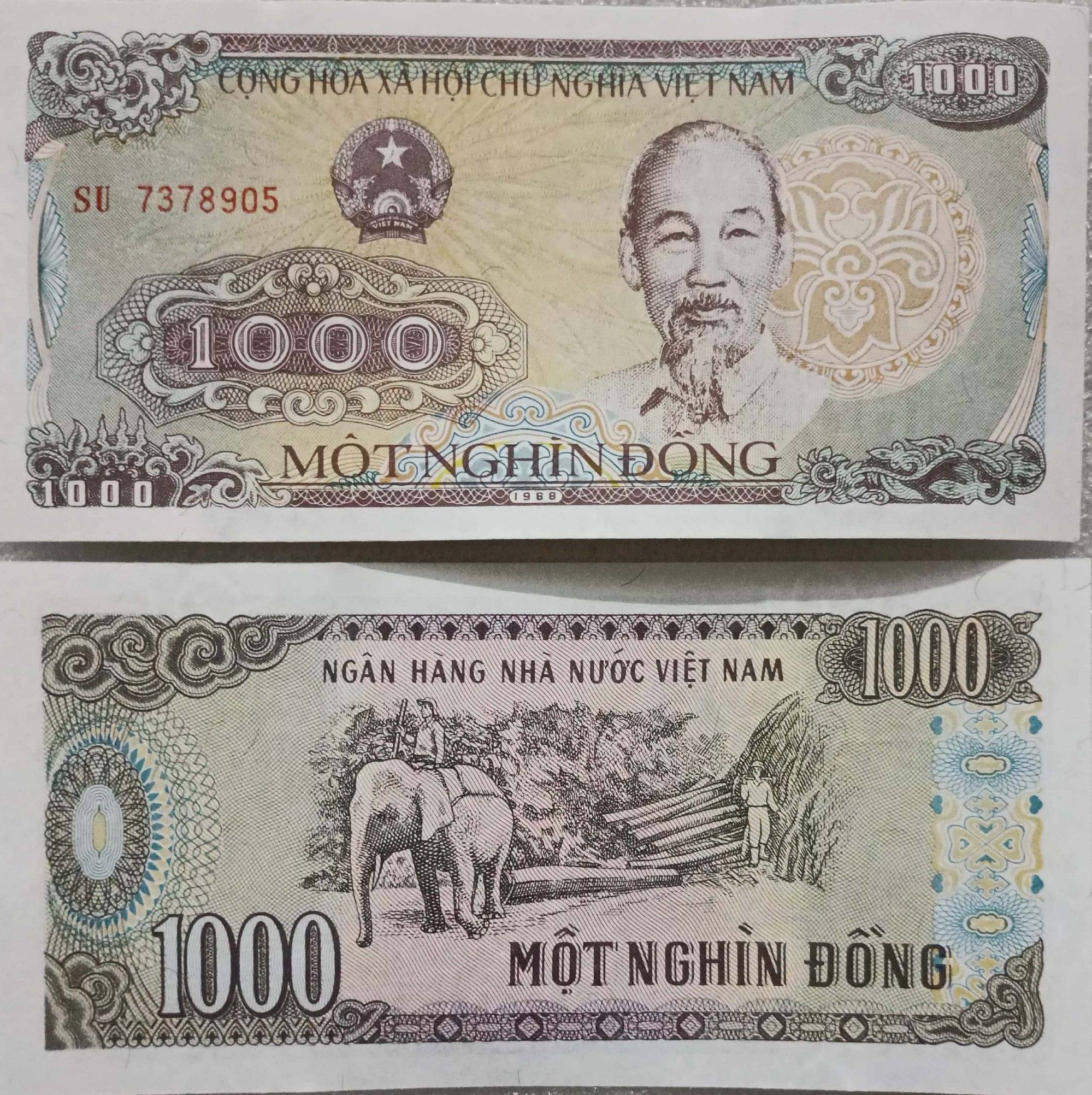VIETNAM LIMITED ISSUE 1000 DONG NOTE IN TOP UNC GRADE VIETNAM LIMITED ISSUE 1000 DONG NOTE IN TOP UNC GRADE