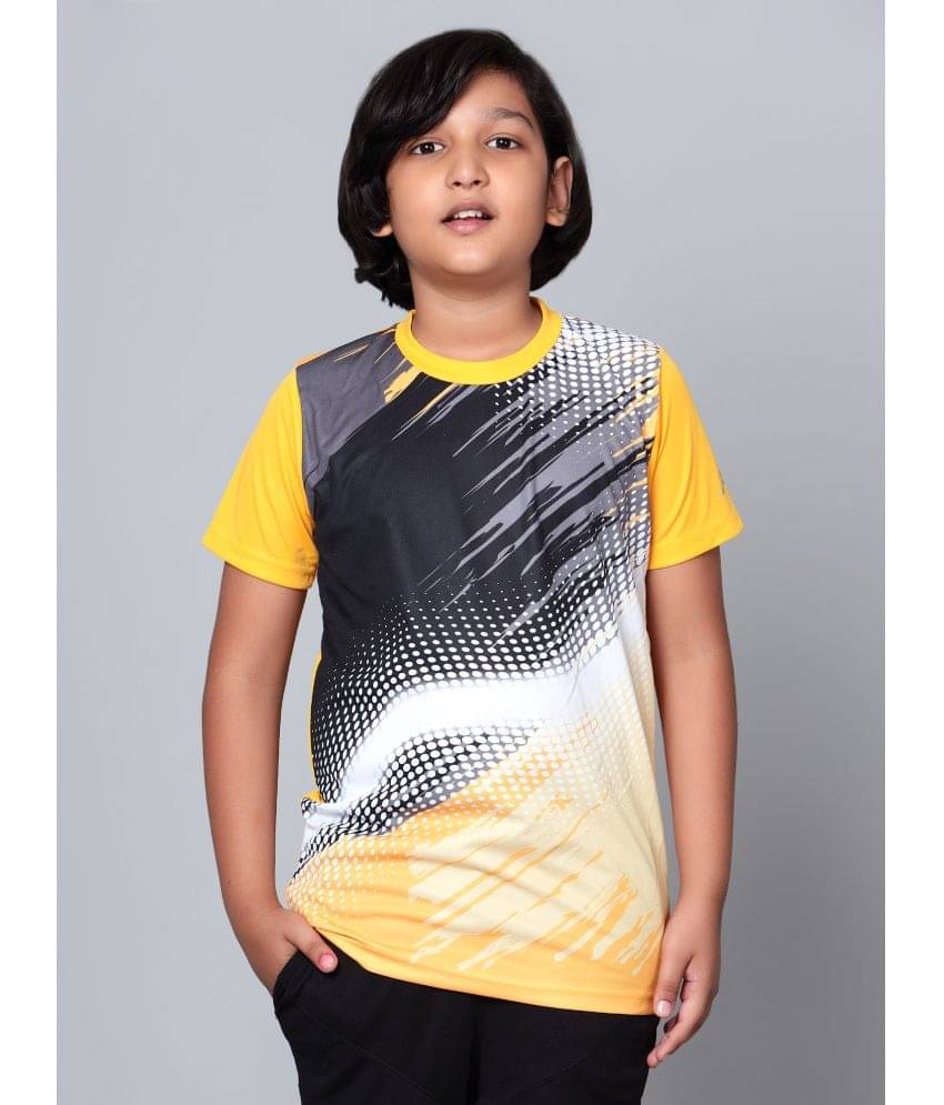     			Vector X Pack of 2 Boys Polyester T-Shirt ( Yellow )