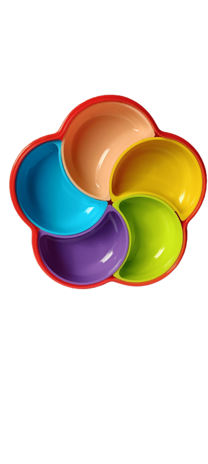     			YESKART Plastic Multicolor Spice Container ( Set of 1 )