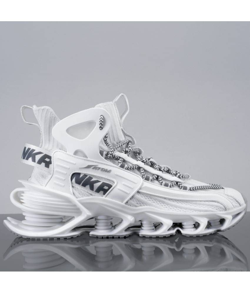     			ATOM Alpha Predator White Men's Sneakers