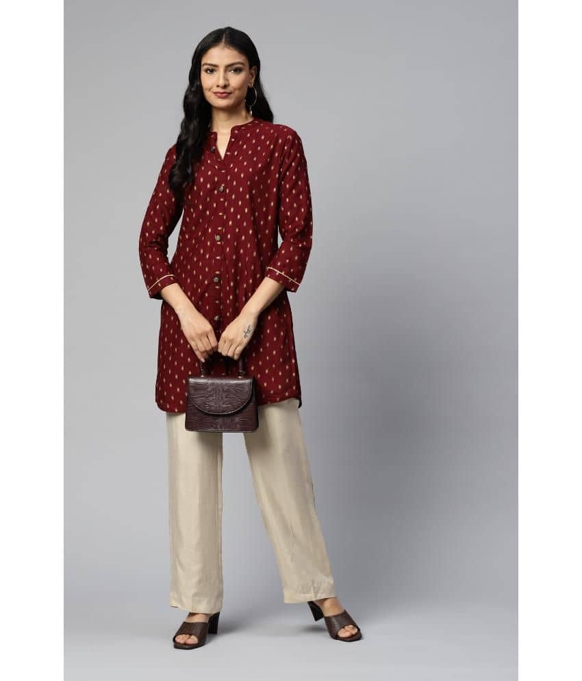 Rayon Short Kurti For Women (Pack of 1) - Kurtis, Tunics | Buy online on ZillyBuy