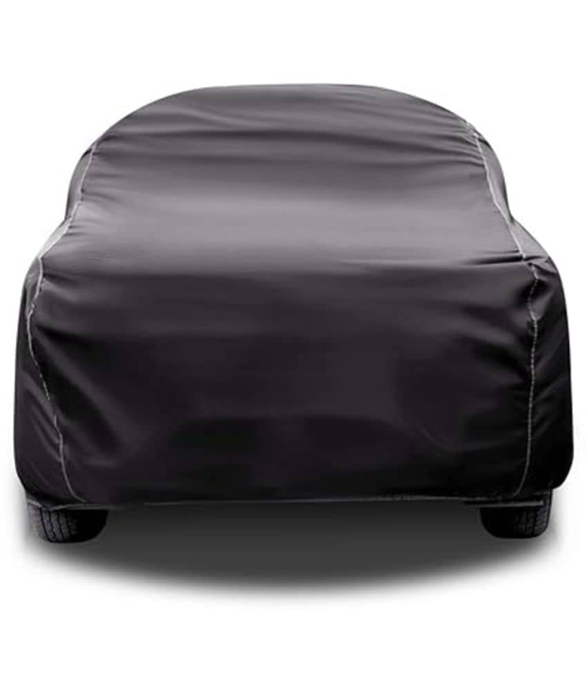 Atist - Car Body Cover for Mahindra Quanto Without Mirror Pocket ( Pack of 1 ) , Grey