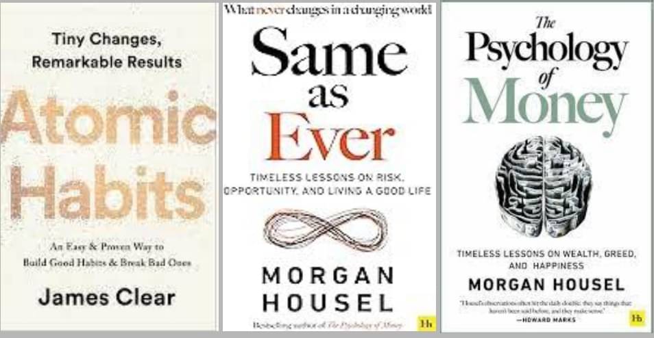 Atomic Habits + Same as Ever + The Psychology Of Money Atomic Habits + Same as Ever + The Psychology Of Money