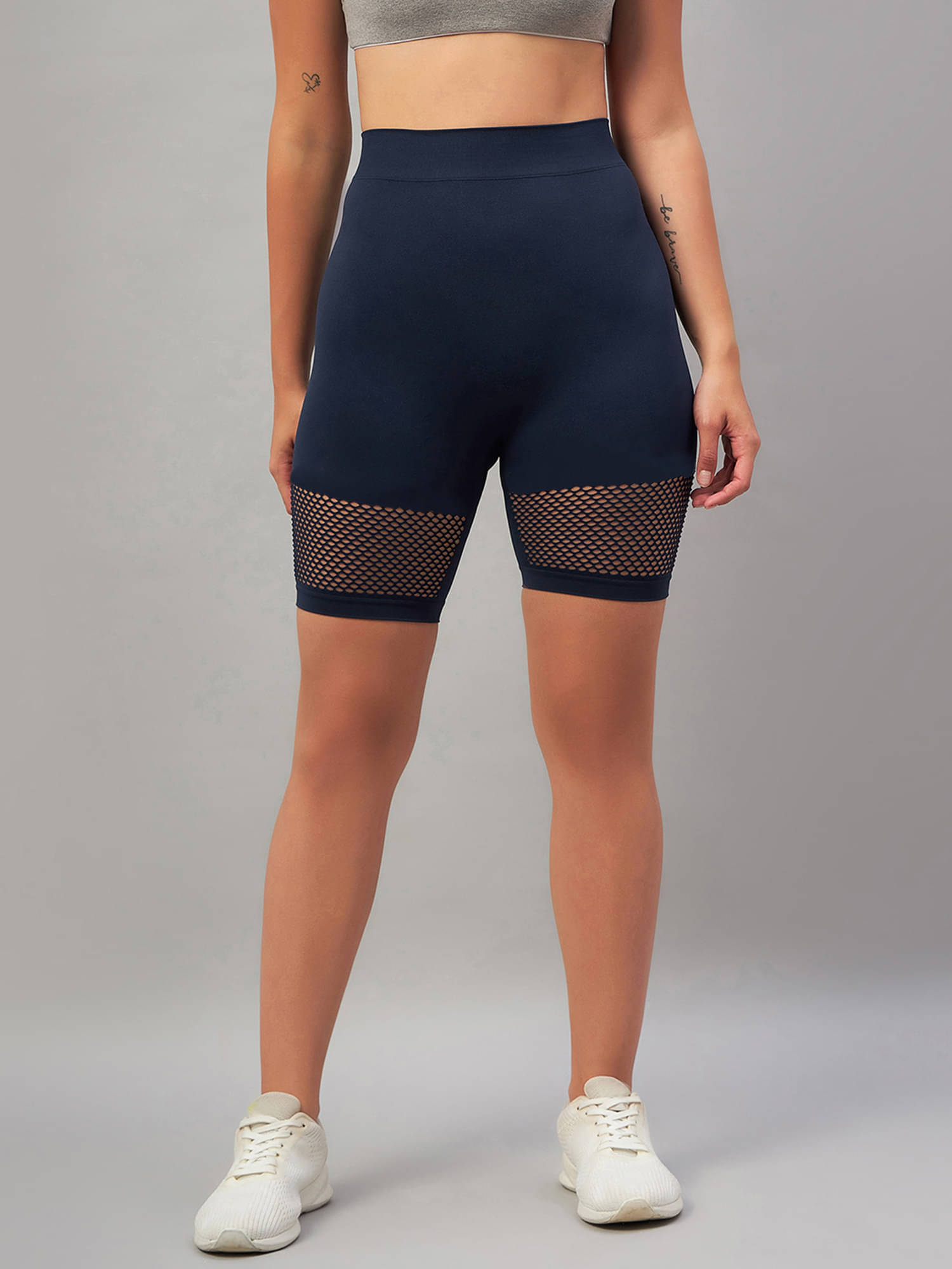     			C9 Airwear Navy Nylon Solid Shorts - Single