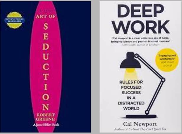     			Concise Art Of Seduction + Deep Work