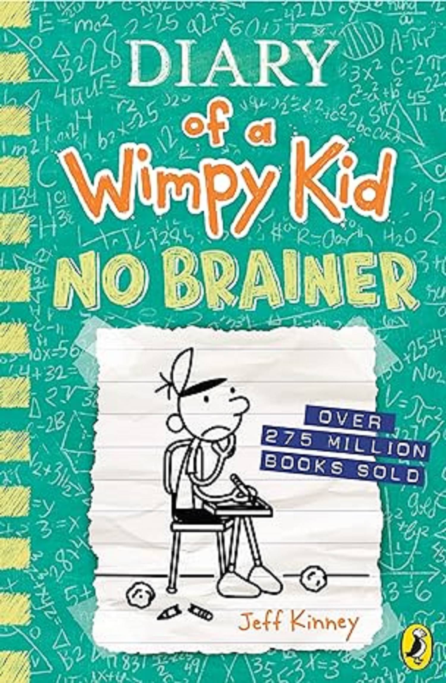 Diary Of A Wimpy Kid No Brainer (Book 18) Paperback 24 October 2023 Diary Of A Wimpy Kid No Brainer (Book 18) Paperback 24 October 2023
