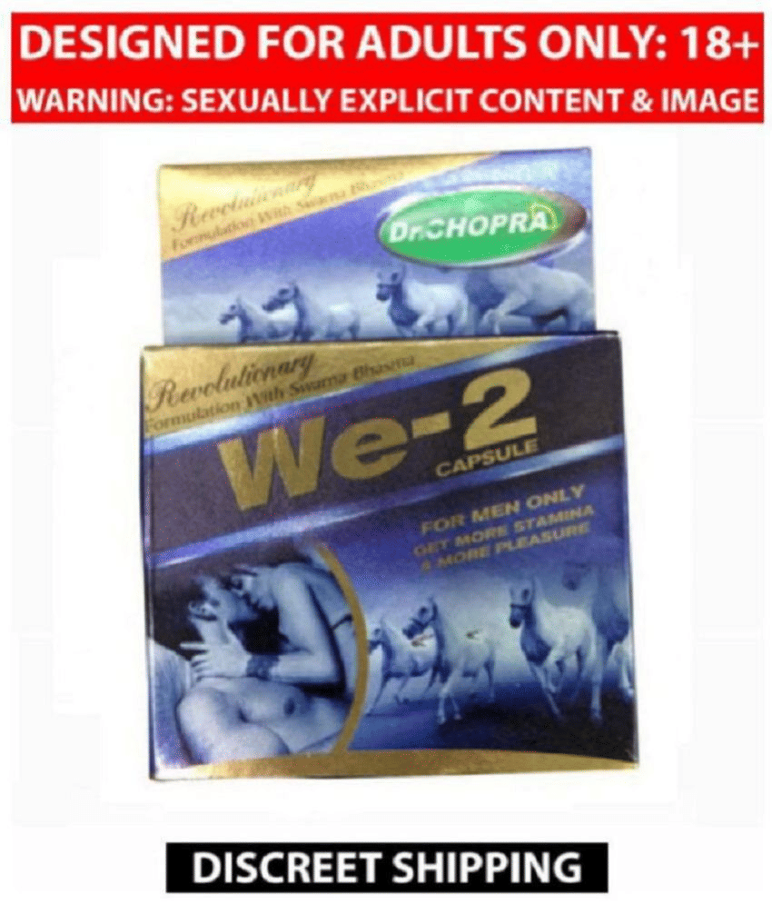 Dr Chopra WE-2 Capsule For More Stamina & More Pleasure,10 Capsules (Pack of1) Dr Chopra WE-2 Capsule For More Stamina & More Pleasure,10 Capsules (Pack of1)
