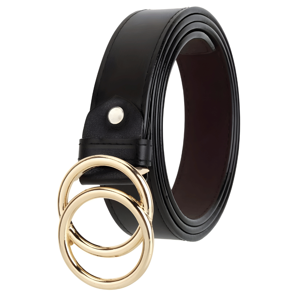 FITKNOT Faux Leather Women's Skinny Belt ( Pack of 1 )