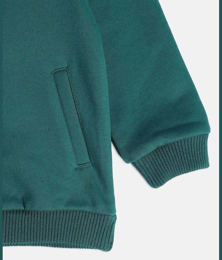 MINI KLUB Pack of 1 Boys Cotton Sweatshirt ( Green )