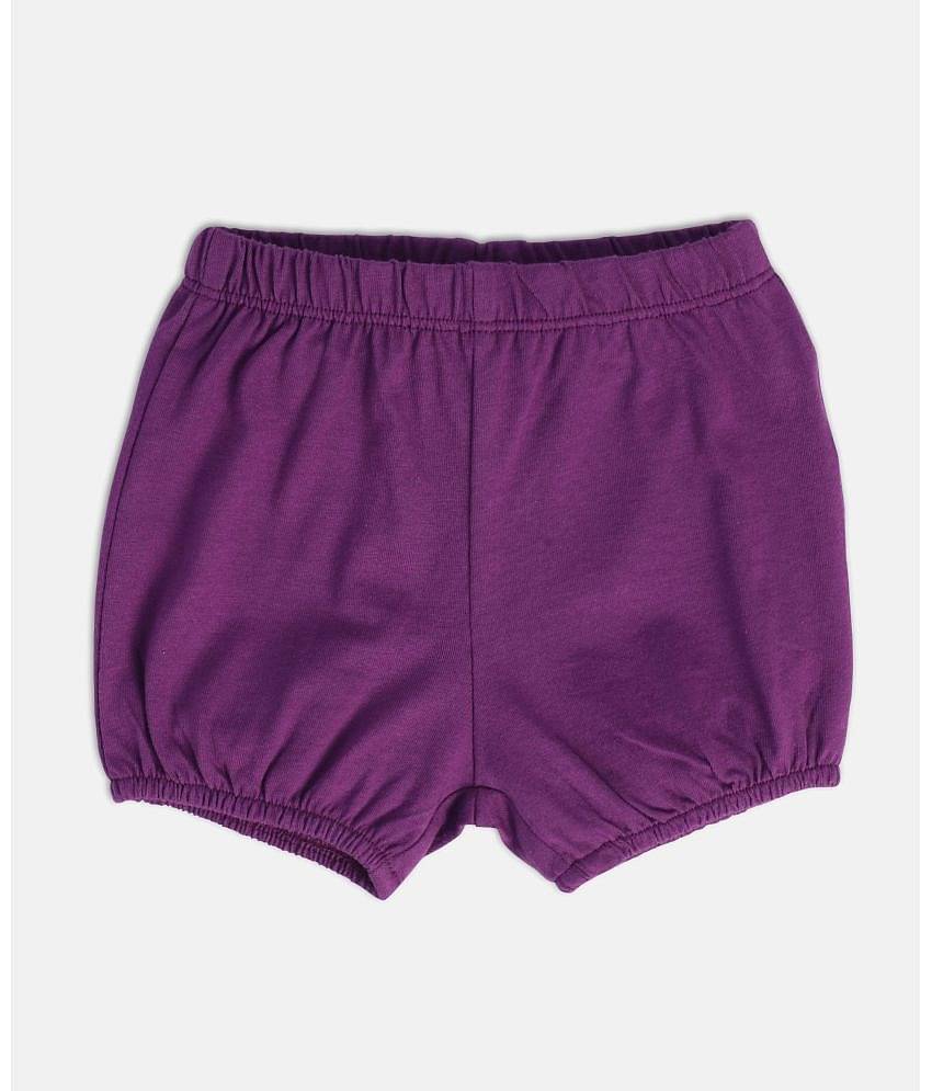 MINI KLUB Pack of 1 Baby Girls Cotton Dress ( Purple )