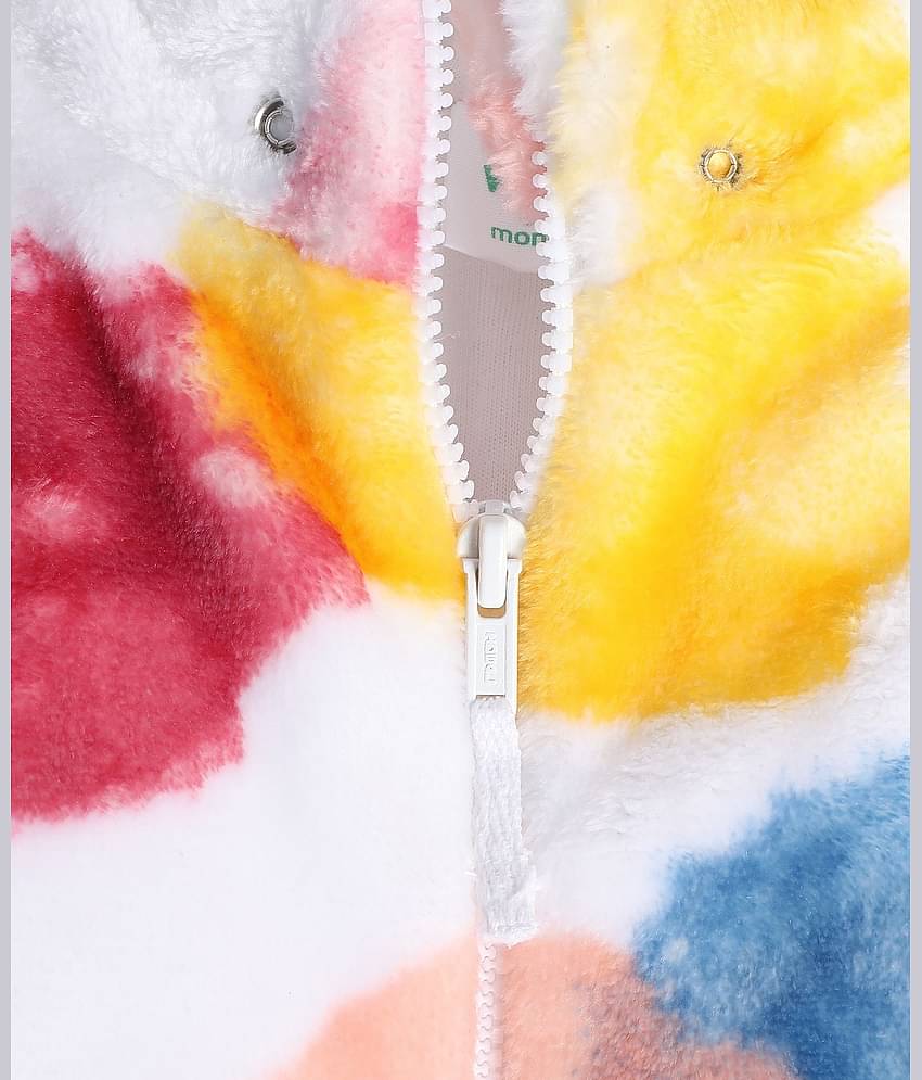 MINI KLUB Pack of 1 Baby Girls Cotton Top & Trouser ( White )