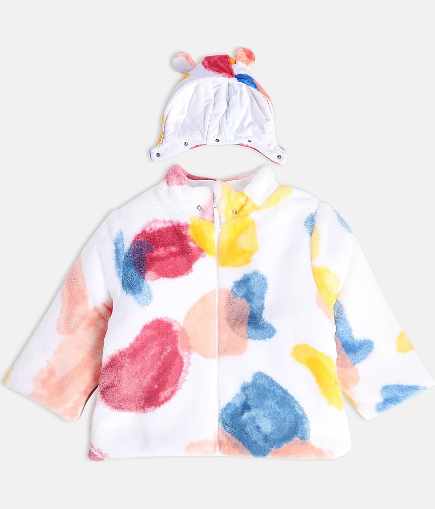 MINI KLUB Pack of 1 Baby Girls Cotton Top & Trouser ( White )