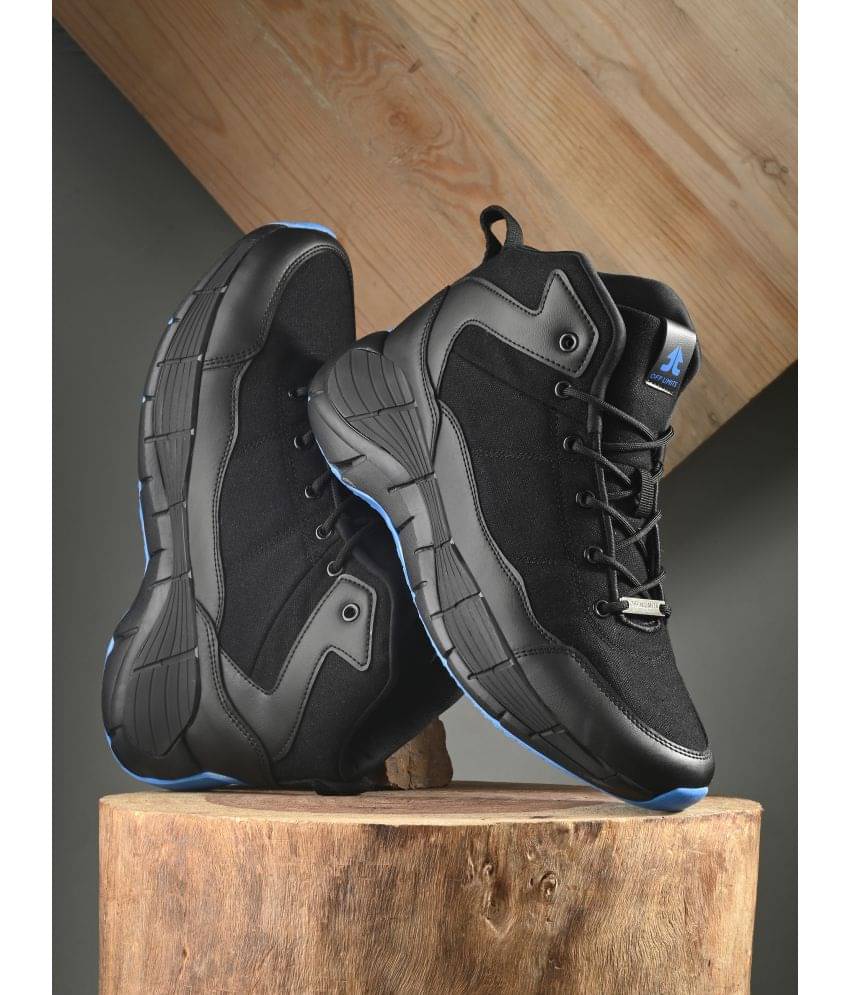     			OFF LIMITS S.W.A.T. Black Basketball Shoes