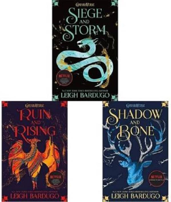     			Shadow And Bone Trilogy [Shadow And Bone + Siege And Storm + Ruin And Rising] By Leigh Bardugo By Leigh Bardugo 2017 English (Paperback)  (Paperback, Leigh Bardugo)
