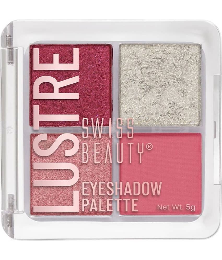 Swiss Beauty Lustre Eyeshadow Palette, 5g (Pack of 1) - Makeup - Eyes | Buy online on ZillyBuy