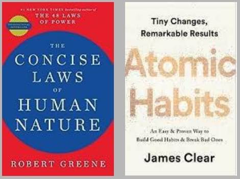 The Concise Laws Of Human Nature + Atomic Habits     			The Concise Laws Of Human Nature + Atomic Habits