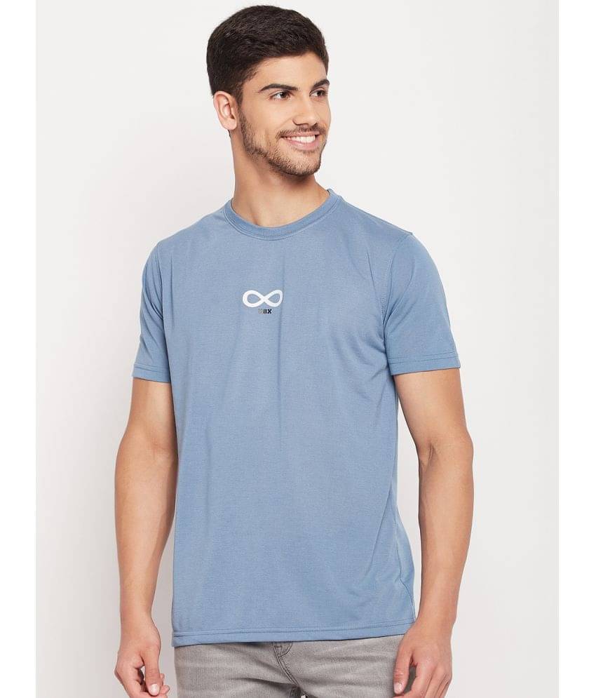 UBX Pack of 1 Cotton Regular Fit Men's T-Shirt ( Blue ) UBX Pack of 1 Cotton Regular Fit Men's T-Shirt ( Blue )