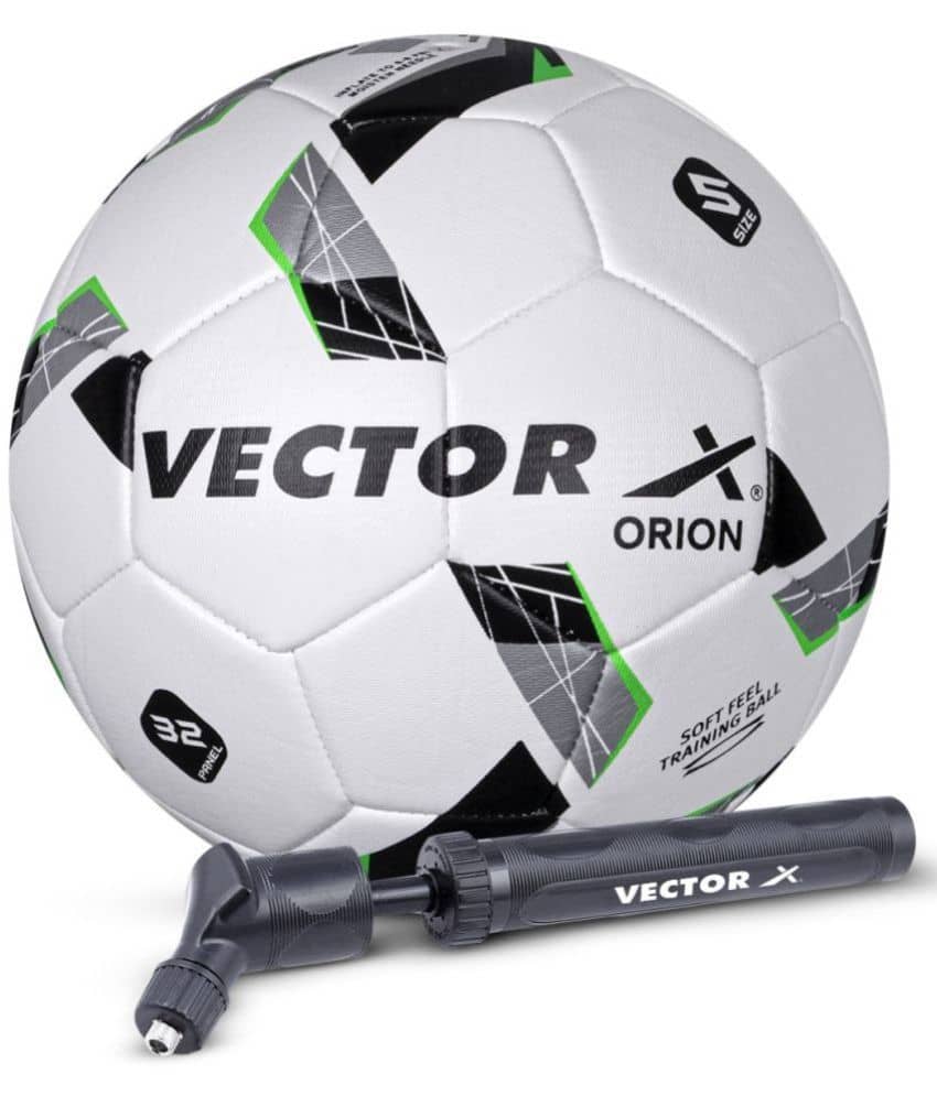 Vector X Black Green PVC Football ( Pack of 2 ) - Sports and Fitness Equipment | Buy online on ZillyBuy