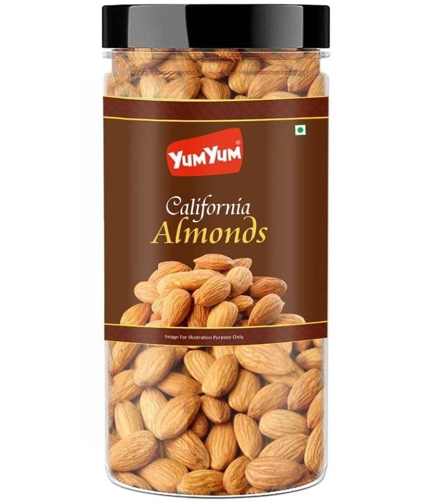 YUM YUM Premium California Almond Badam 500g Almonds (500 g) YUM YUM Premium California Almond Badam 500g Almonds (500 g)