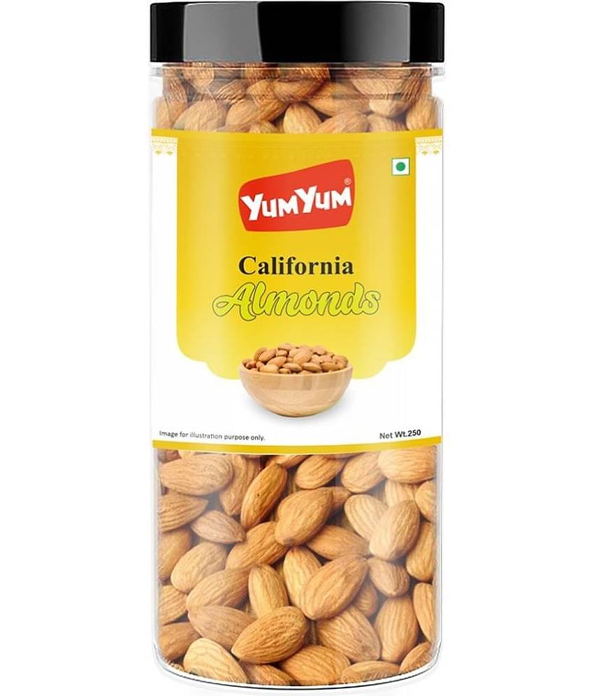 YUM YUM California Roasted Lightly Salted Almond 250g Almonds (250 g)