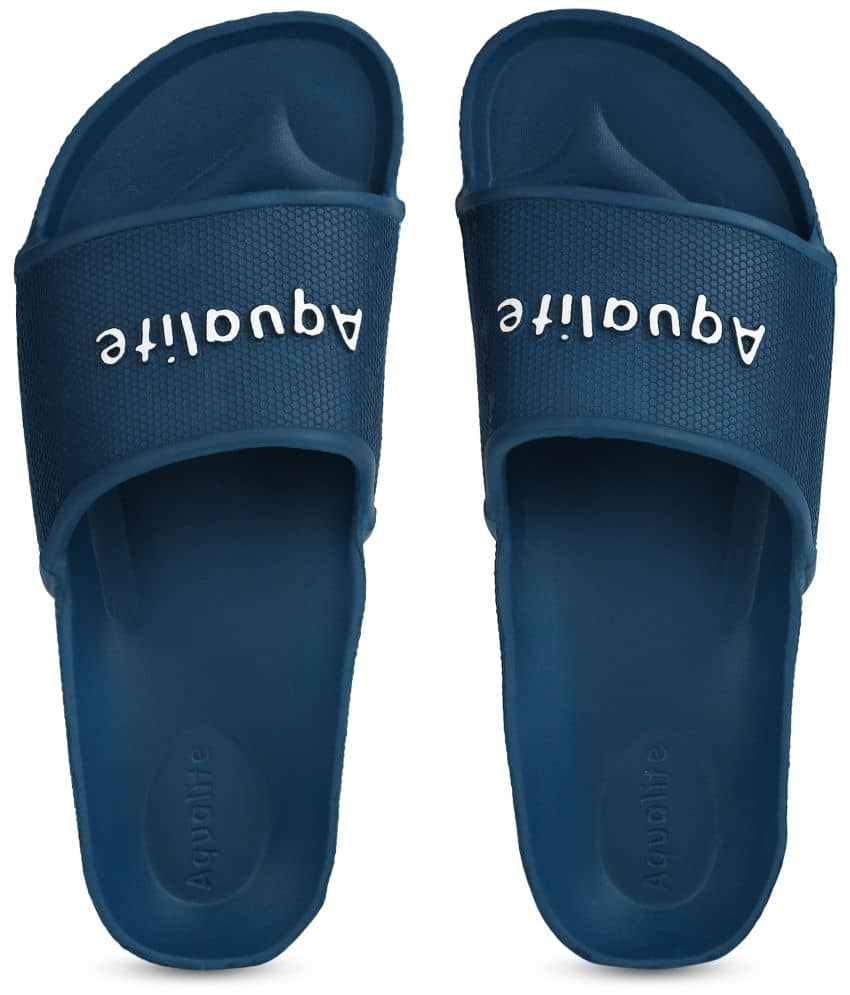 Aqualite White Men's Slide Flip Flop