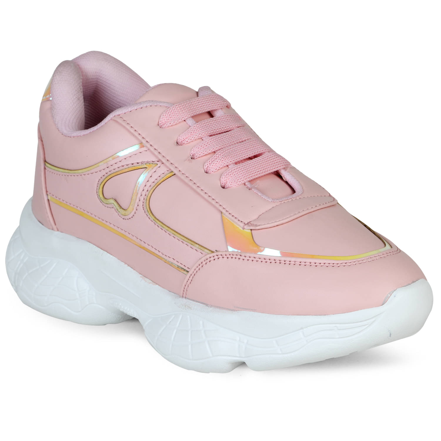     			Commander Shoes Pink Women's Sneakers