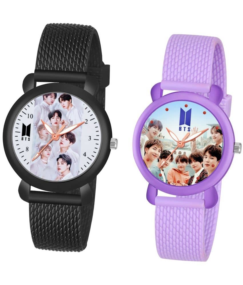 Cosmic - Multicolor Dial Analog Girls Watch ( Pack Of 2 )