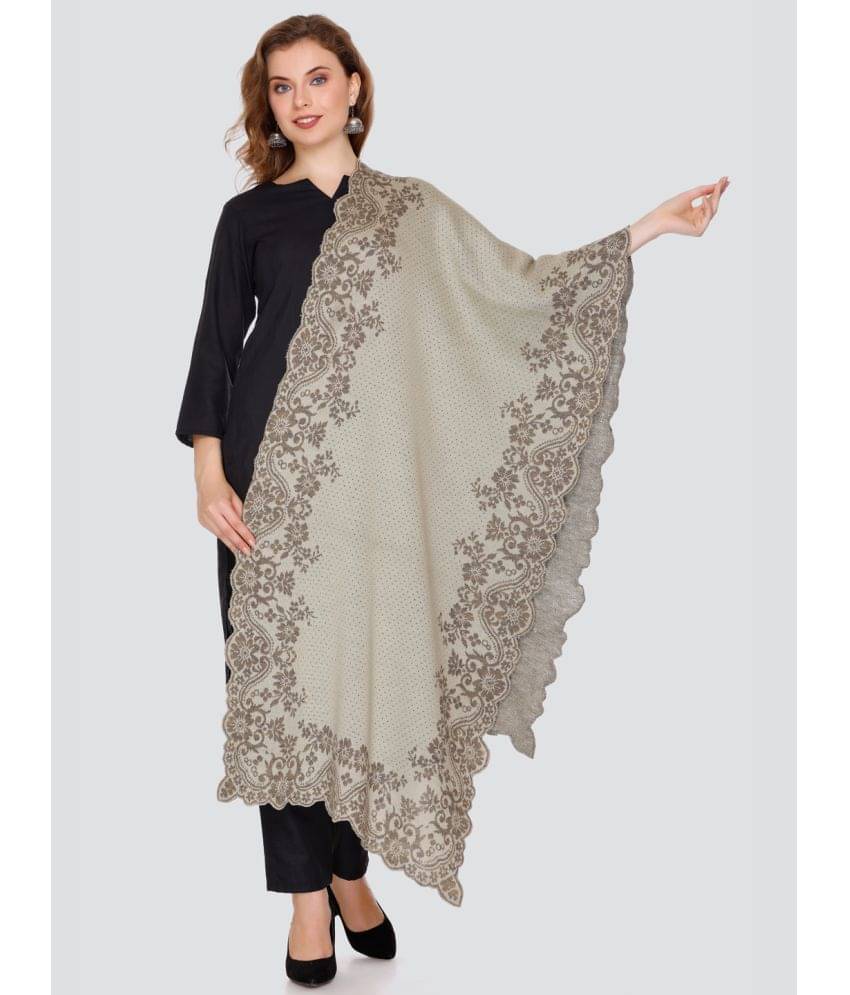 ELTHIA Green Self Design Shawl - ( Pack of 1 ) ELTHIA Green Self Design Shawl - ( Pack of 1 )
