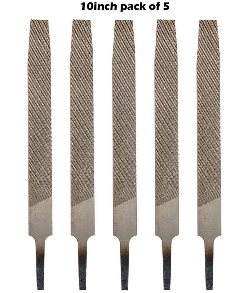 Flat Engineer's File Tool 10Inch (250mm) (Pack Of 5) File & Rasp Flat Flat Engineer's File Tool 10Inch (250mm) (Pack Of 5) File & Rasp Flat