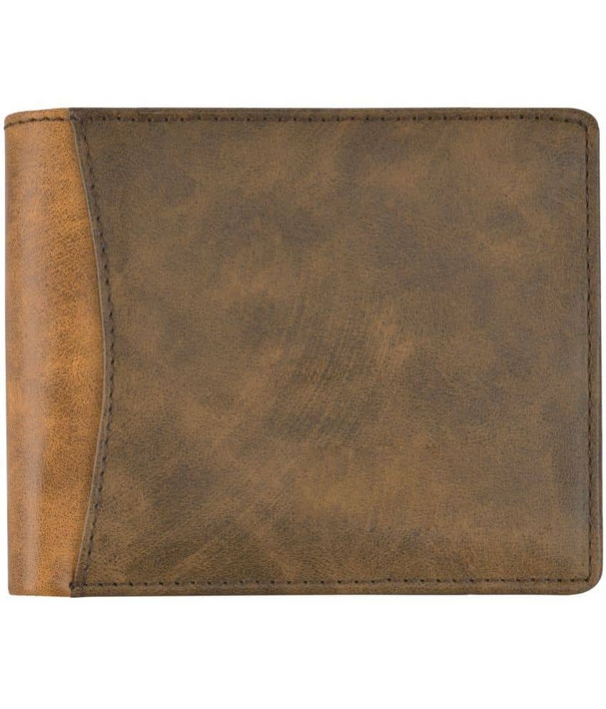 GEEO Brown Faux Leather Men's Regular Wallet ( Pack of 1 ) - Handbags | Buy online on ZillyBuy