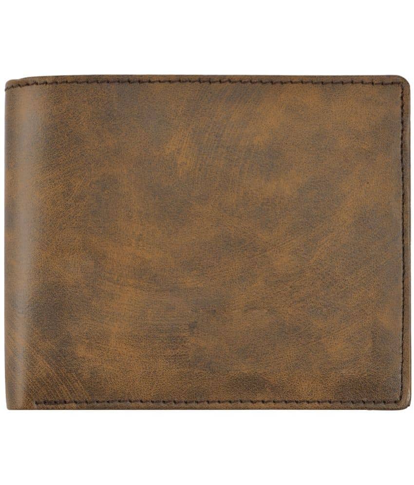 GEEO Brown Faux Leather Men's Regular Wallet ( Pack of 1 ) - Handbags | Buy online on ZillyBuy