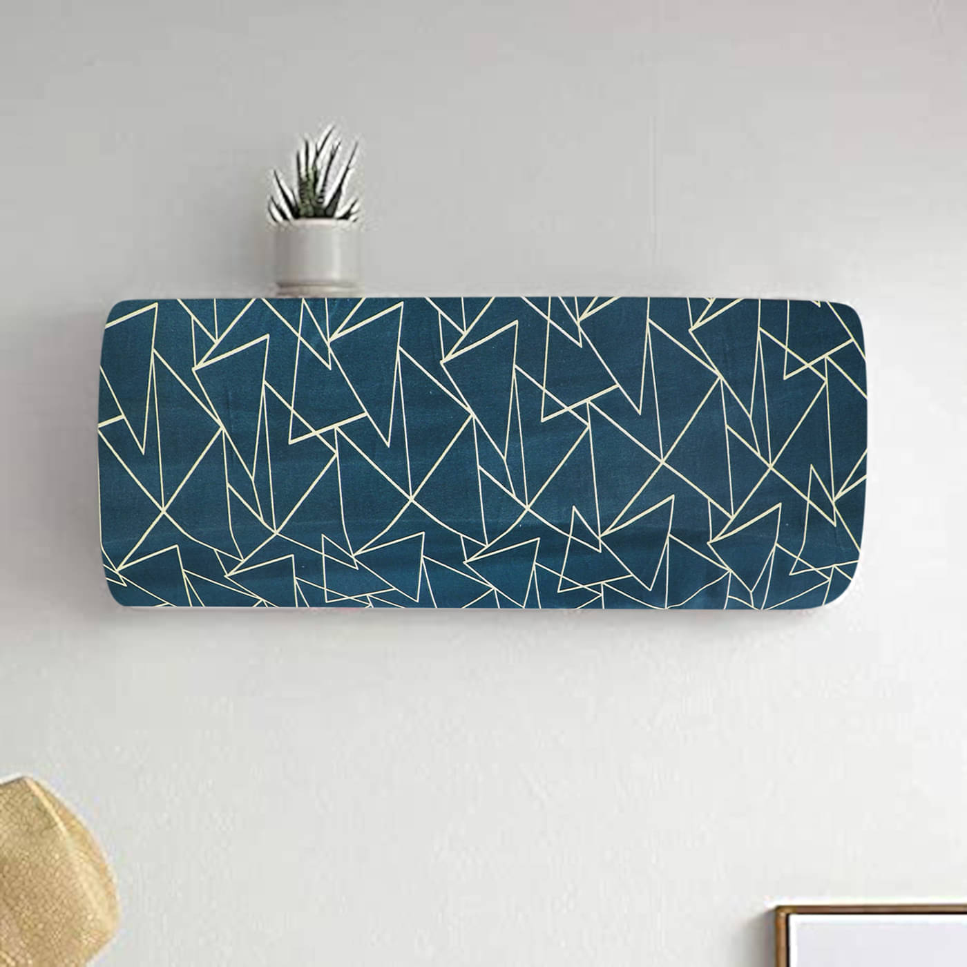 Single Polyester Blend Green AC Cover for (1.5 to 2) Ton Split AC     			Single Polyester Blend Green AC Cover for (1.5 to 2) Ton Split AC
