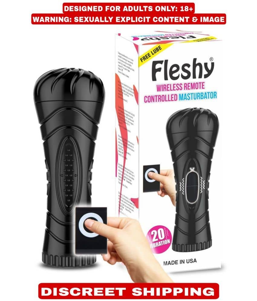 KAMAHOUSE PREMIUM QUALITY FLASHLIGHT SHAPE WIRELESS REMOTE CONTROLLED VIBRATING MASTURBATOR FOR MEN
