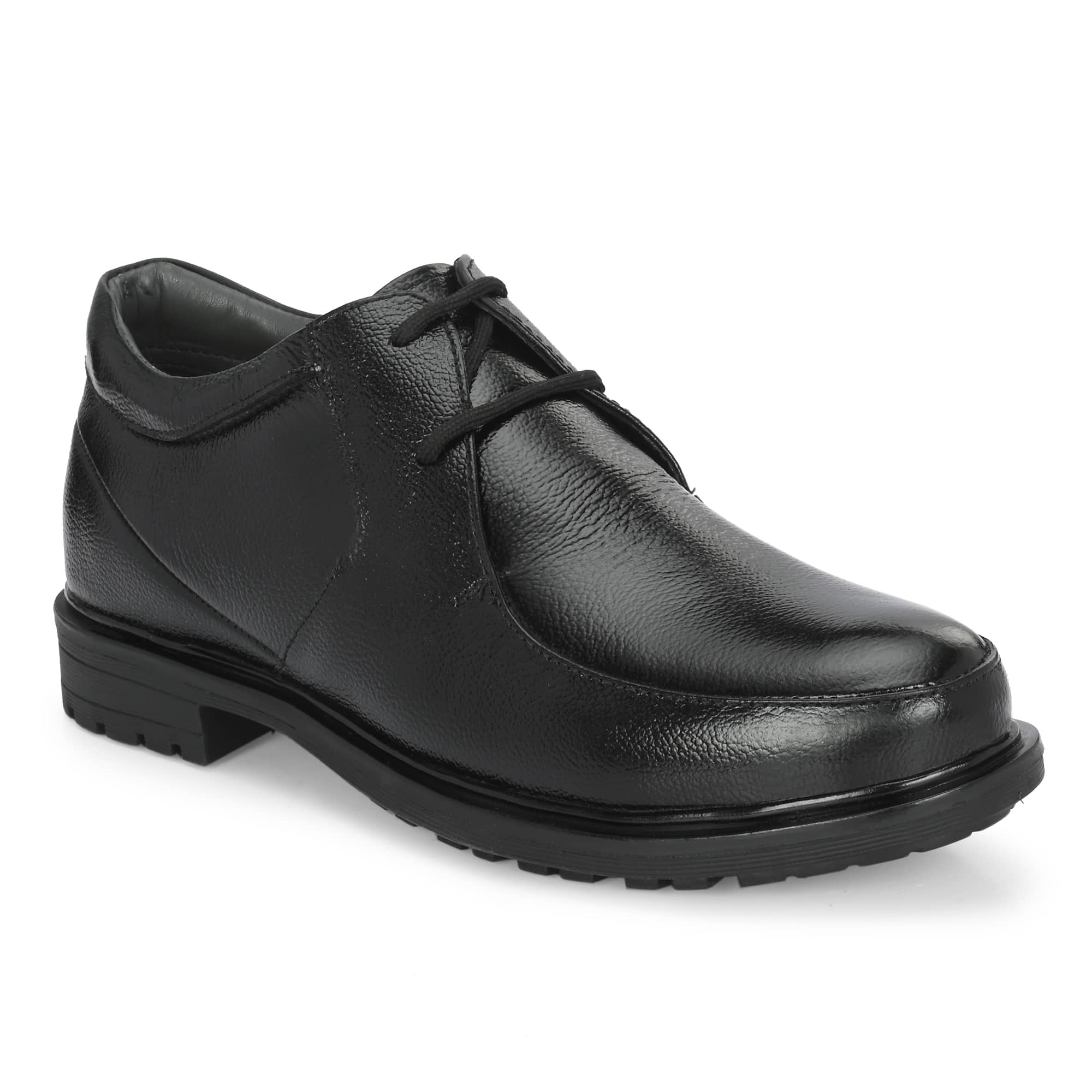Leeport Black Men's Derby Formal Shoes - Formal Shoes | Buy online on ZillyBuy