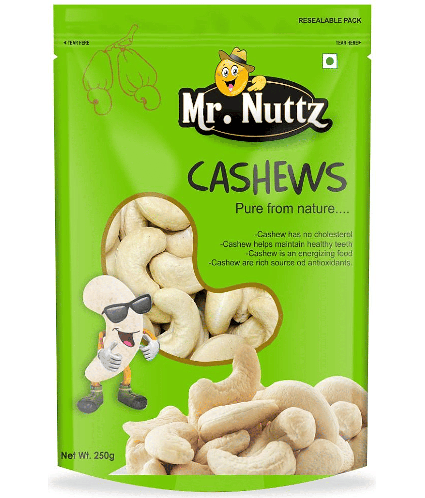 Mr.Nuttz Whole Cashews Kaju 250g