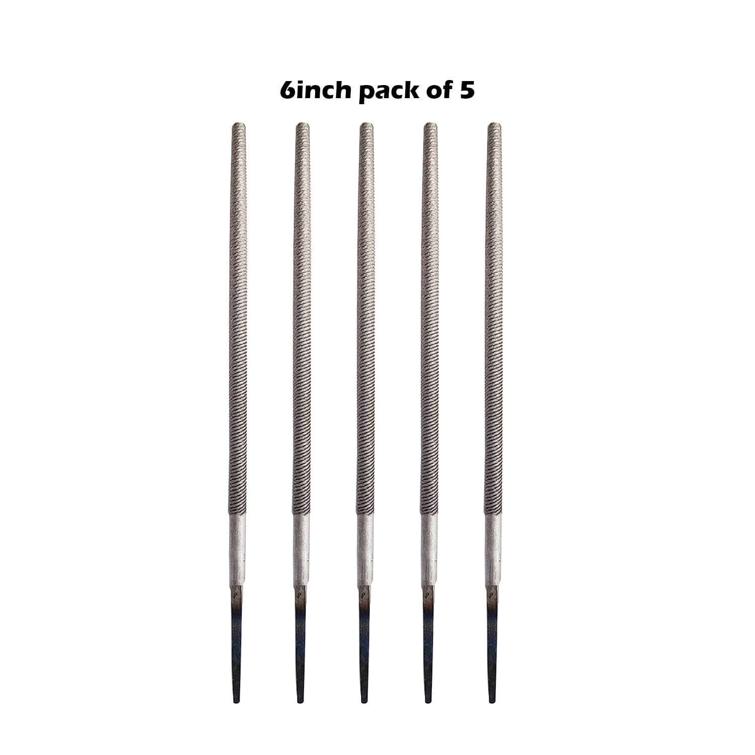 Round Engineer's File Tool 6Inch (125mm) (Pack Of 5) File & Rasp Round Round Engineer's File Tool 6Inch (125mm) (Pack Of 5) File & Rasp Round