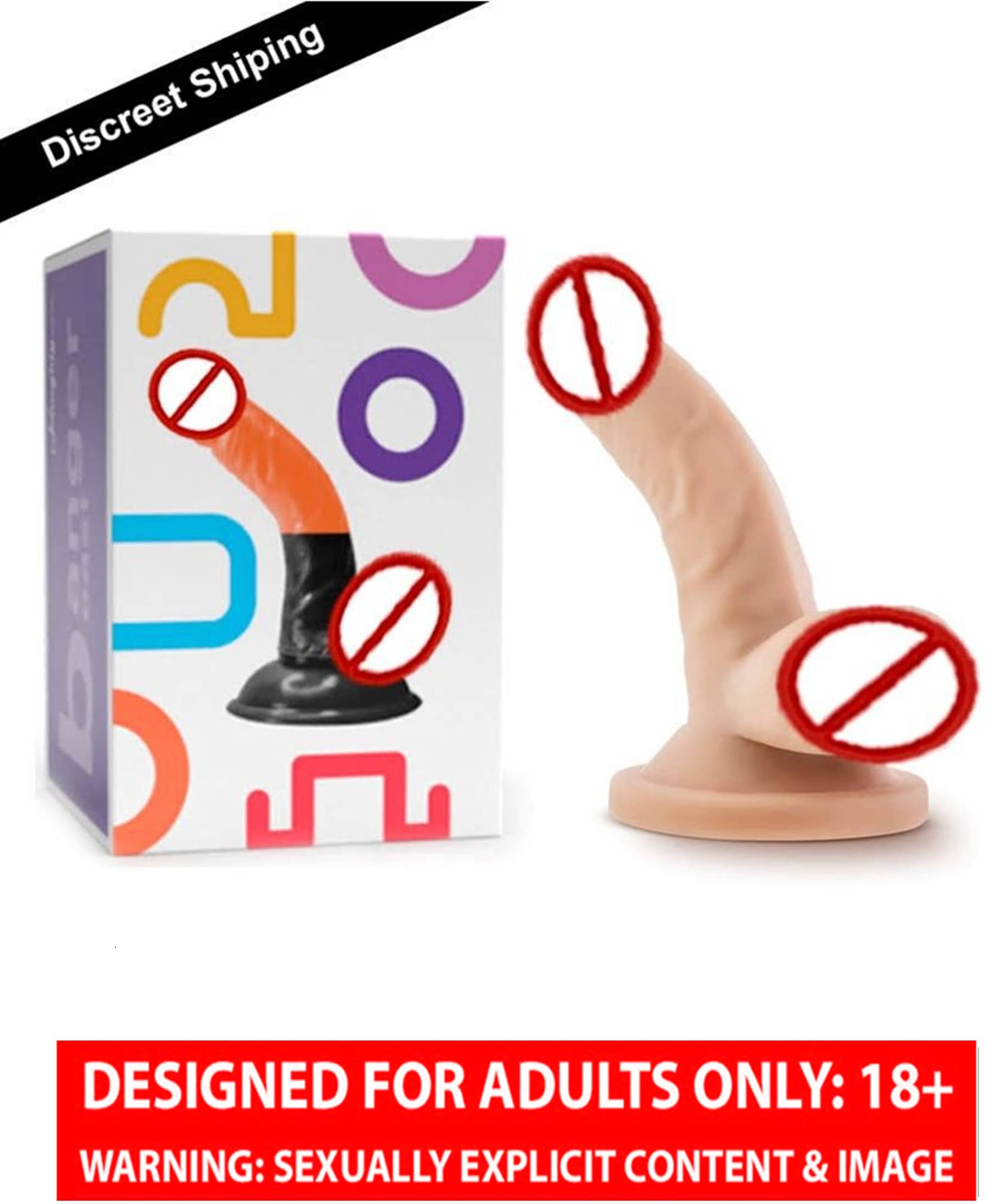 Shot Boy 5 inch Skin Dildo with suction Base for Beginner SKIN Dong