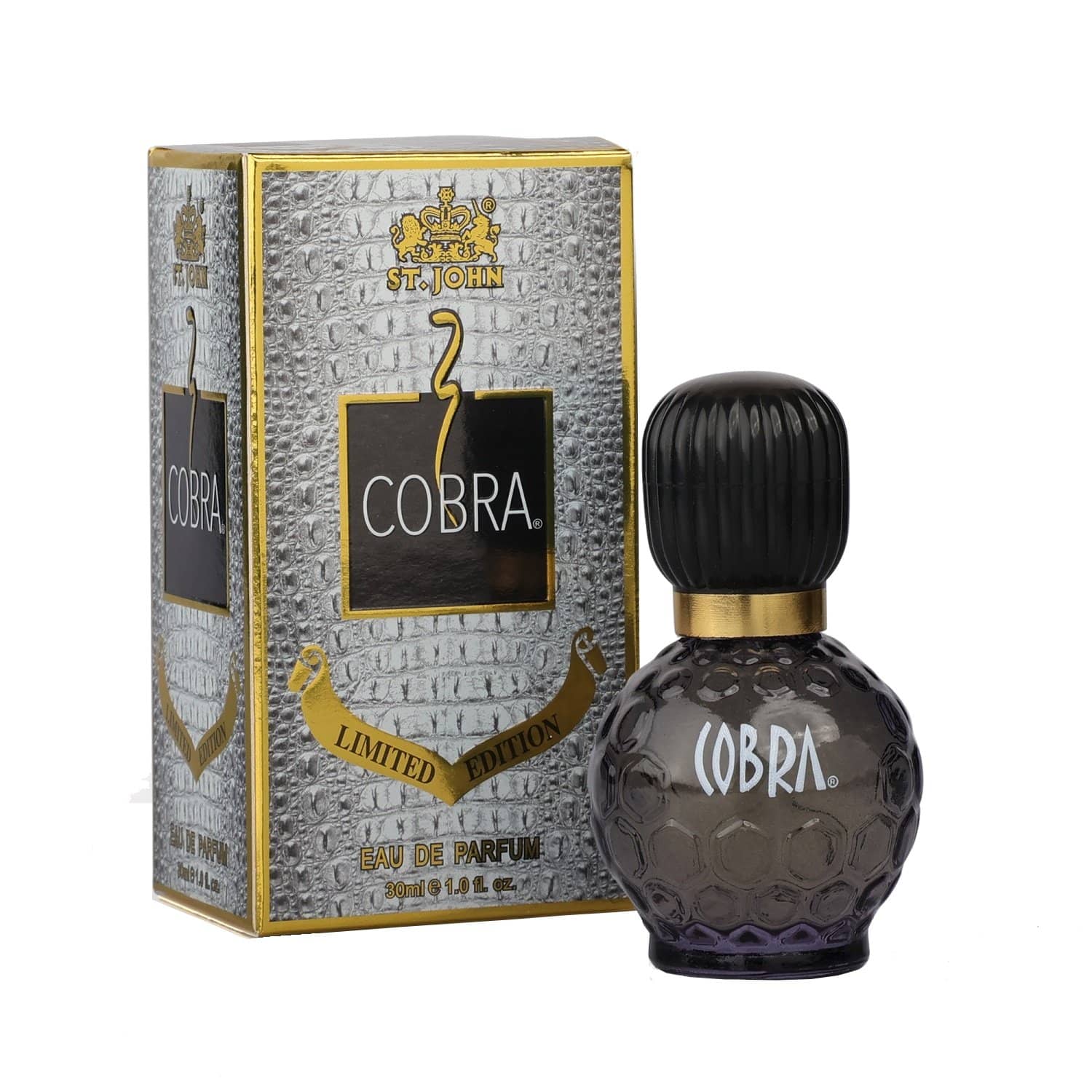 St. John - Cobra Limited Edition Long Lasting Perfume 30ml Eau De Parfum (EDP) For Men 30 ( Pack of 1 )