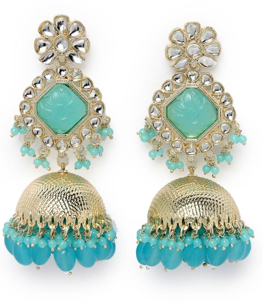     			Studio Sukkhi Blue Jhumki Earrings ( Pack of 1 )