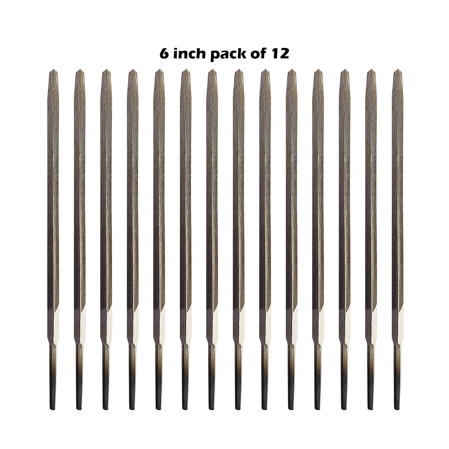 Triangular Engineer's File Tool 6 Inch (125mm) (Pack Of 12) File & Rasp Triangular Triangular Engineer's File Tool 6 Inch (125mm) (Pack Of 12) File & Rasp Triangular