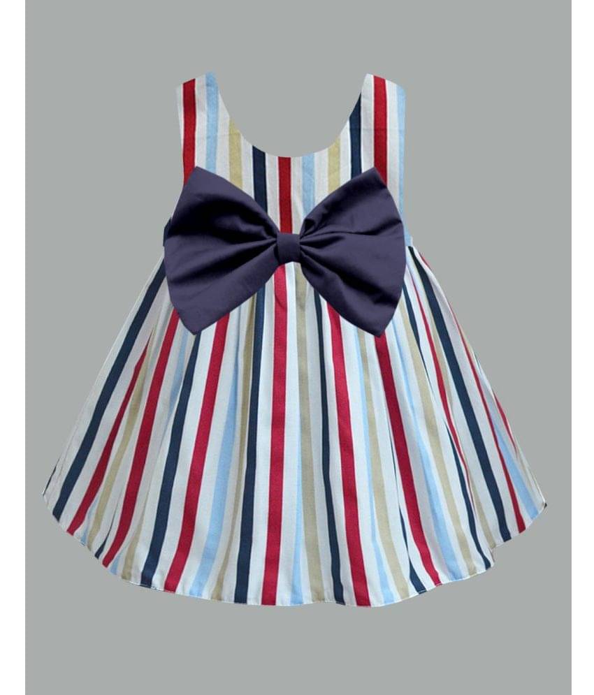     			A.T.U.N. Cotton Frock For Girls ( Pack of 1 , Multi )